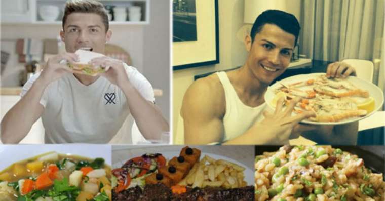 Cristiano Ronaldo Lieblingsessen und Mahlzeiten