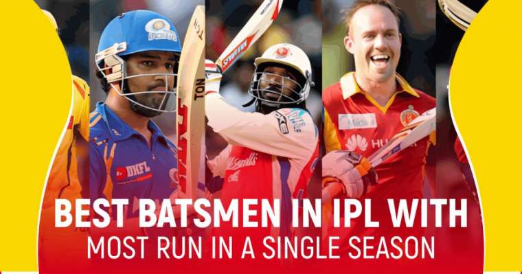Top 10 der besten Schlagmänner in IPL mit den meisten Runs in einer einzigen Saison