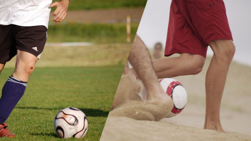 Was ist der Unterschied zwischen Fußball und Beach-Soccer? | Autorität Fußball Die besten Fußballmomente der Welt