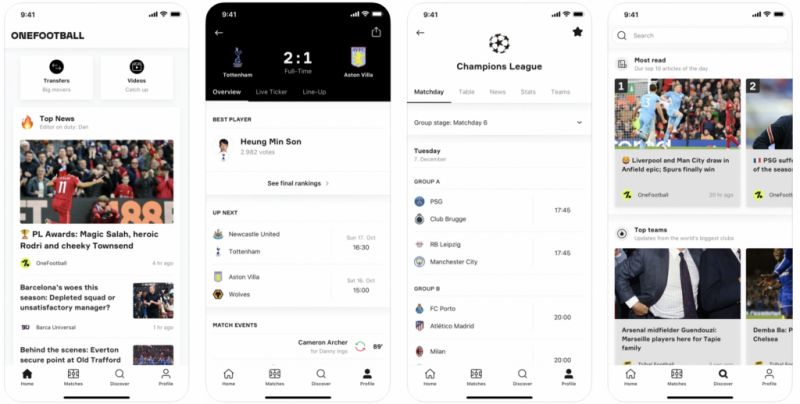 10 beste Fußball-Apps für Spieler & Fans